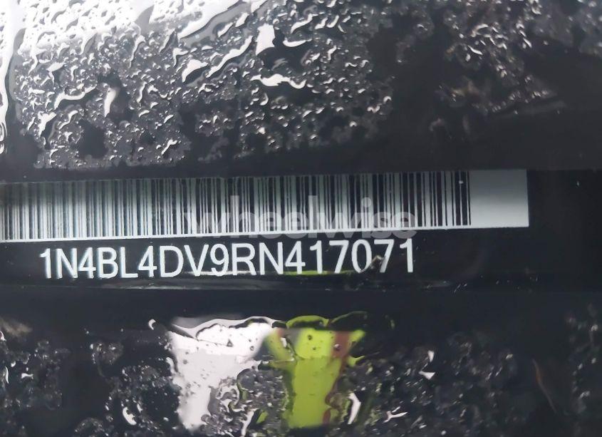 Photo 9 of 2024 Nissan Altima SV FWD (VIN 1N4BL4DV9RN417071)