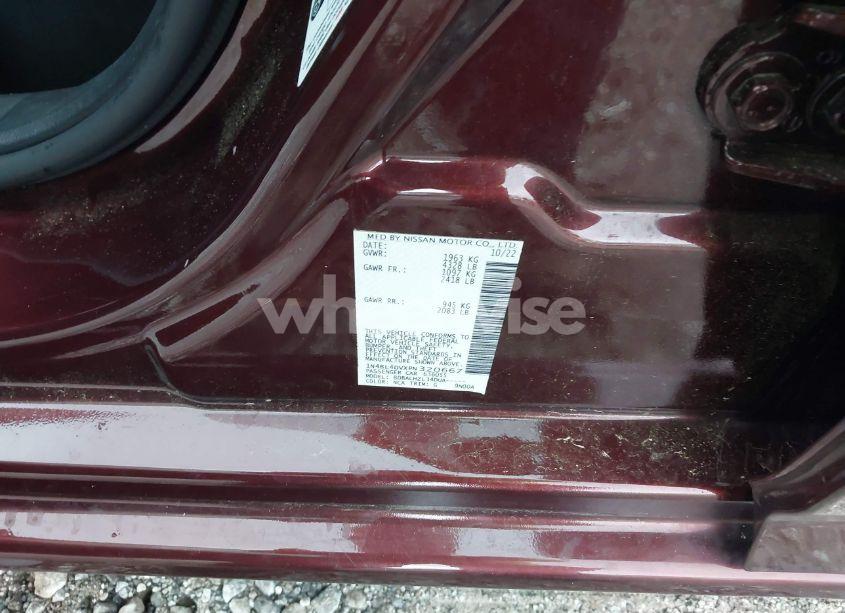 Photo 9 of 2023 Nissan Altima SV FWD (VIN 1N4BL4DVXPN320667)