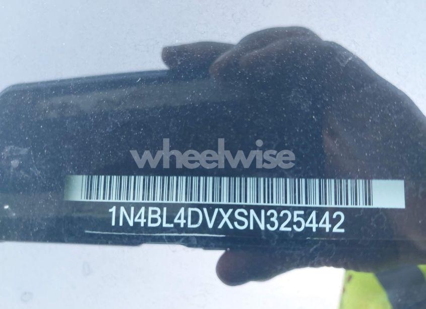 Photo 9 of 2025 Nissan Altima SV FWD (VIN 1N4BL4DVXSN325442)