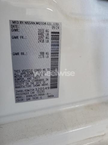 Photo 2 of 2025 NISSAN ALTIMA SV (VIN 1N4BL4DW2SN320549)