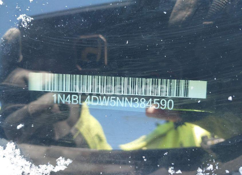 Photo 9 of 2022 Nissan Altima SV INTELLIGENT AWD (VIN 1N4BL4DW5NN384590)