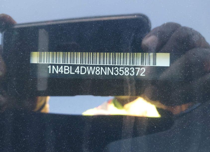 Photo 9 of 2022 Nissan Altima SV INTELLIGENT AWD (VIN 1N4BL4DW8NN358372)