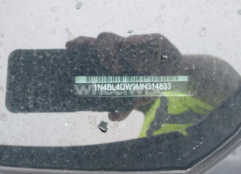 Photo 9 of 2021 Nissan Altima SV INTELLIGENT AWD (VIN 1N4BL4DW9MN314833)