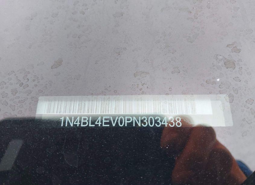 Photo 9 of 2023 Nissan Altima SL FWD (VIN 1N4BL4EV0PN303438)