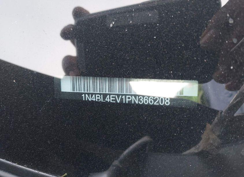 Photo 9 of 2023 Nissan Altima SL FWD (VIN 1N4BL4EV1PN366208)