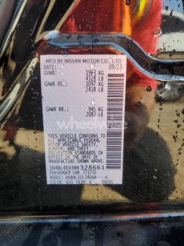 Photo 12 of 2024 NISSAN ALTIMA SL (VIN 1N4BL4EV3RN328661)