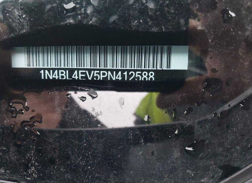 Photo 9 of 2023 Nissan Altima SL FWD (VIN 1N4BL4EV5PN412588)