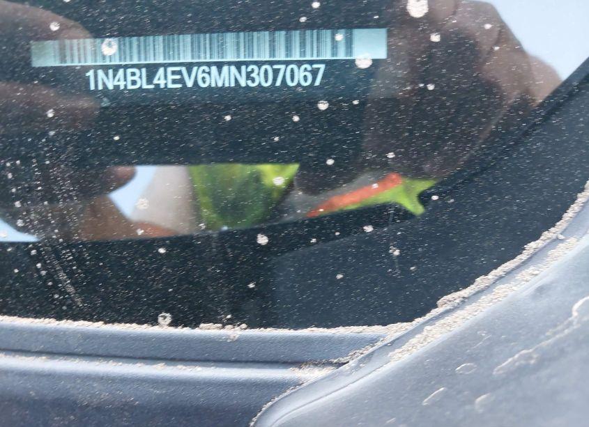 Photo 9 of 2021 Nissan Altima SL FWD (VIN 1N4BL4EV6MN307067)