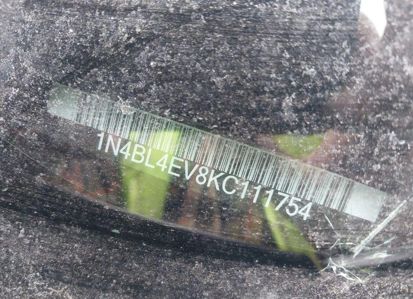 Photo 17 of 2019 Nissan Altima 2.5 SL (VIN 1N4BL4EV8KC111754)