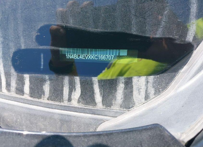 Photo 9 of 2019 Nissan Altima 2.5 SL (VIN 1N4BL4EVXKC166707)