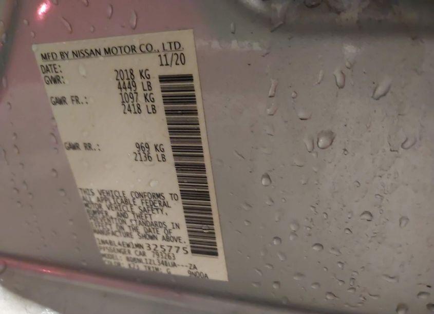 Photo 9 of 2021 Nissan Altima SL INTELLIGENT AWD (VIN 1N4BL4EW1MN325775)