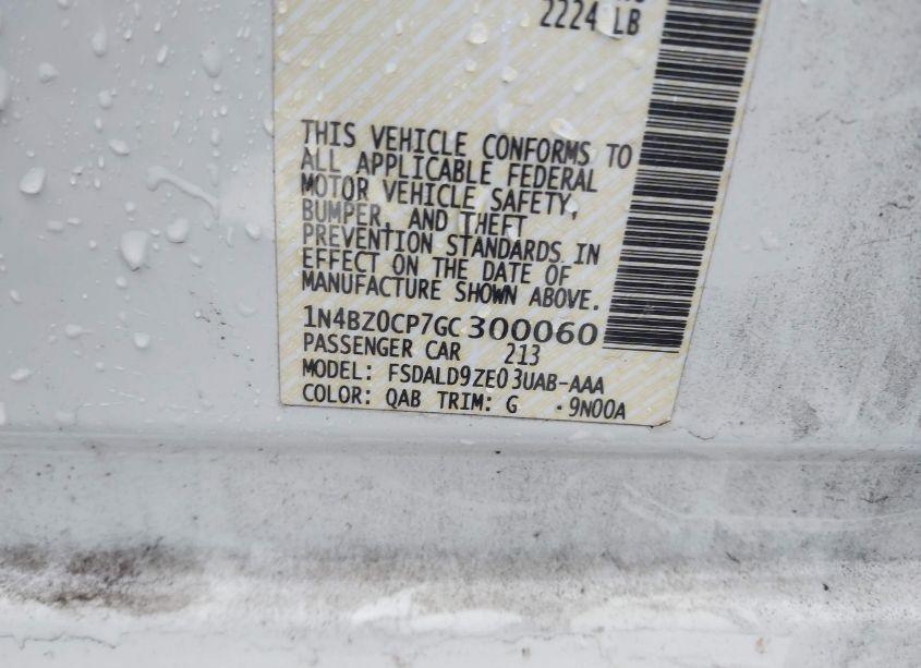 Photo 9 of 2016 Nissan Leaf SV (VIN 1N4BZ0CP7GC300060)