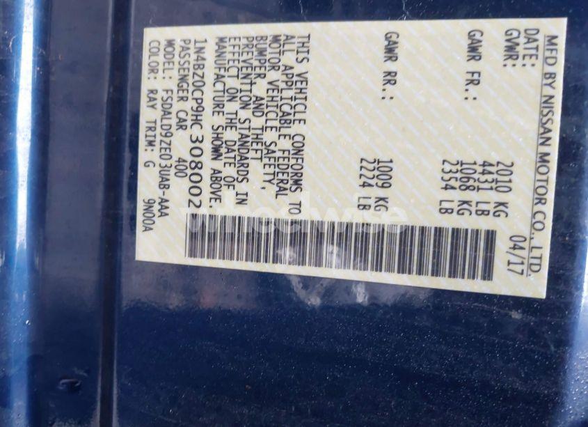 Photo 9 of 2017 Nissan Leaf SV (VIN 1N4BZ0CP9HC308002)