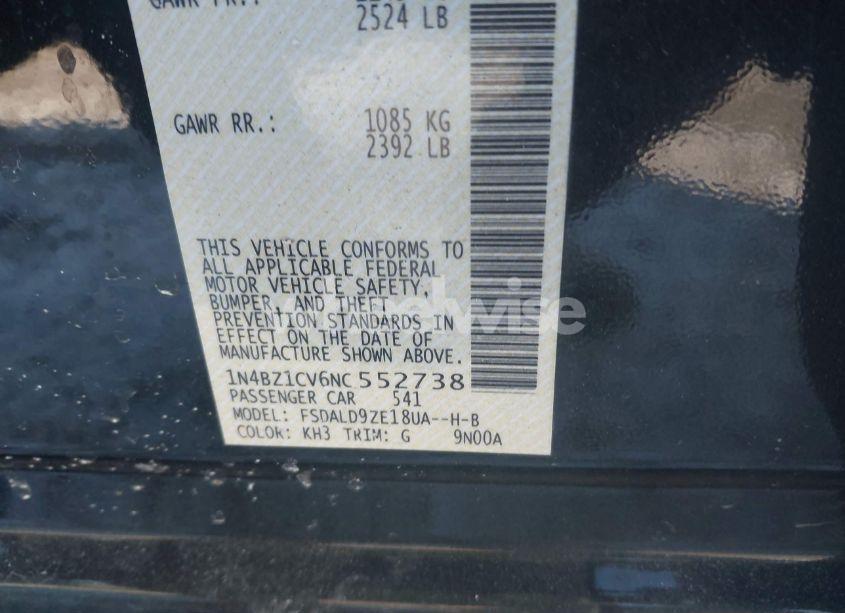 Photo 9 of 2022 Nissan Leaf SV PLUS 62 KWH (VIN 1N4BZ1CV6NC552738)