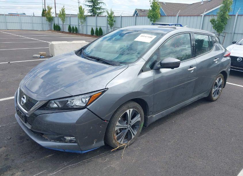 Photo 2 of 2021 Nissan Leaf SL PLUS 62 KWH (VIN 1N4BZ1DV1MC555723)