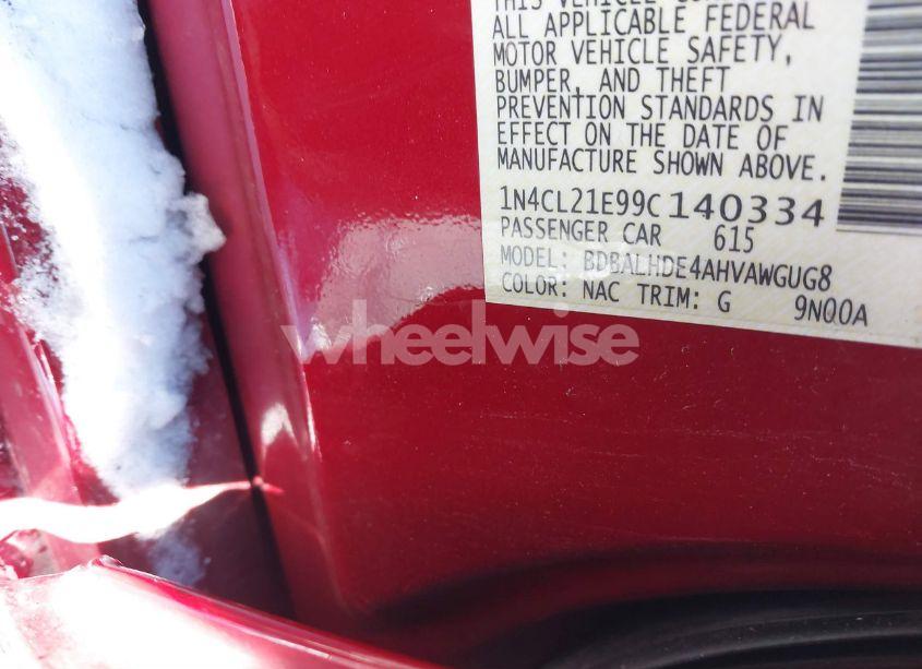 Photo 9 of 2009 Nissan Altima HYBRID (VIN 1N4CL21E99C140334)