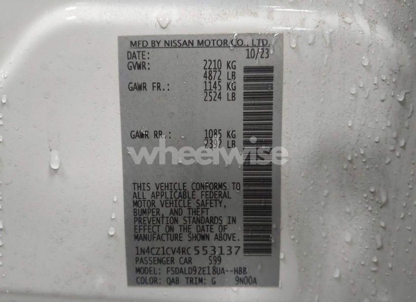 Photo 9 of 2024 Nissan Leaf SV PLUS (VIN 1N4CZ1CV4RC553137)