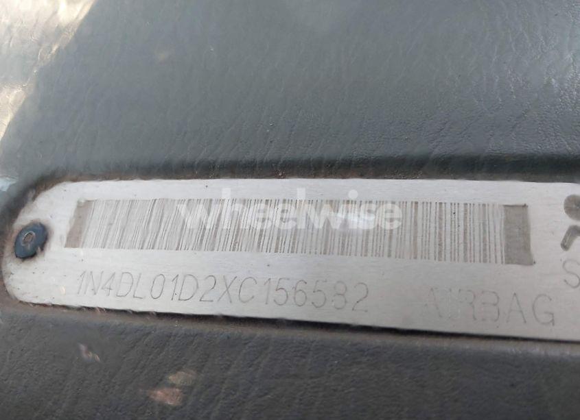 Photo 9 of 1999 Nissan Altima GLE/GXE/SE/SE-L/XE (VIN 1N4DL01D2XC156582)