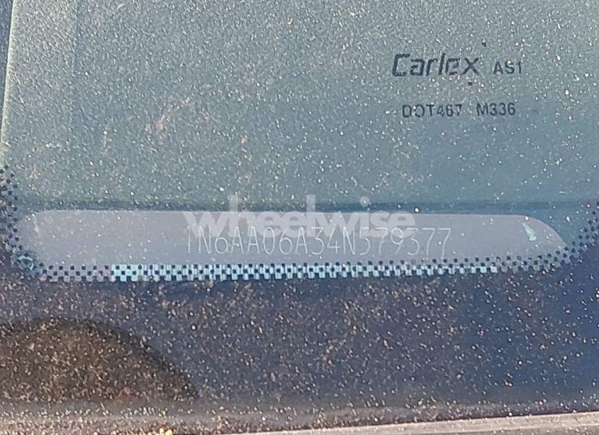 Photo 9 of 2004 Nissan Titan XE (VIN 1N6AA06A34N579377)