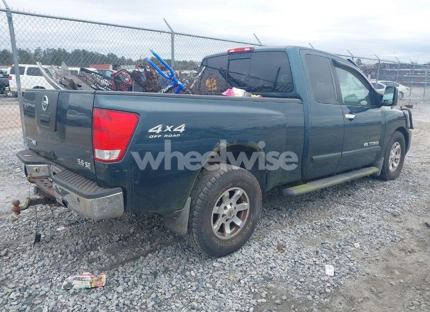 Photo 4 of 2005 Nissan Titan SE (VIN 1N6AA06B45N514239)
