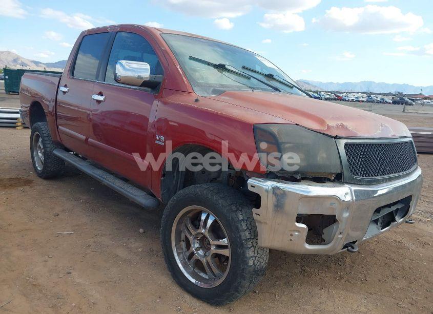 2004 Nissan Titan LE (VIN 1N6AA07B14N538821) main photo