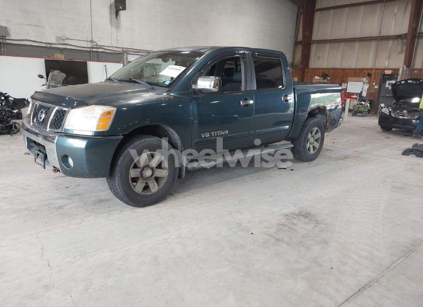 Photo 2 of 2005 Nissan Titan LE (VIN 1N6AA07B55N500154)
