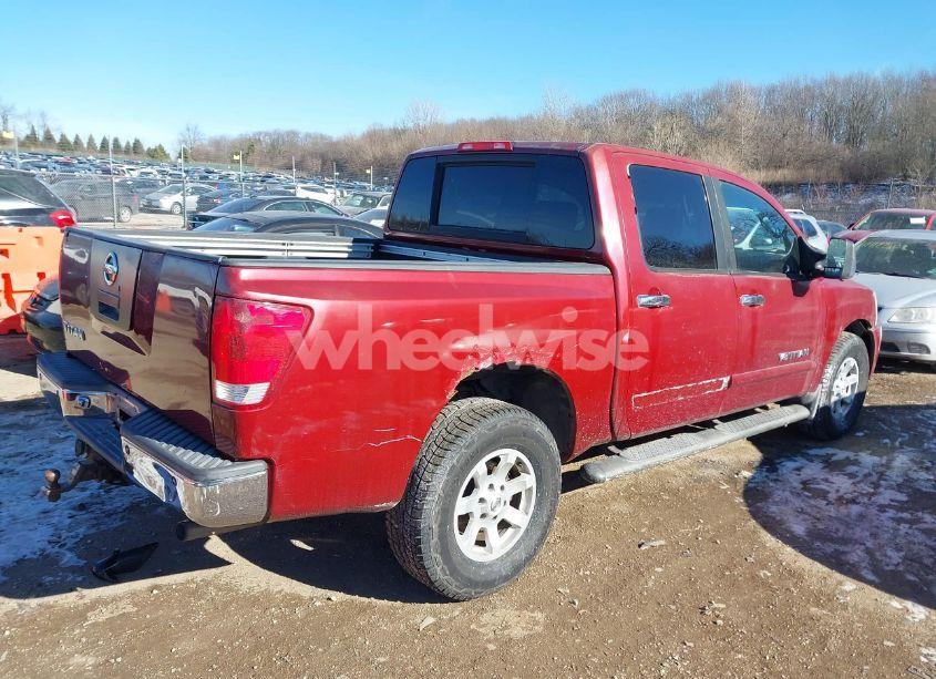 Photo 4 of 2005 Nissan Titan LE (VIN 1N6AA07B55N503619)