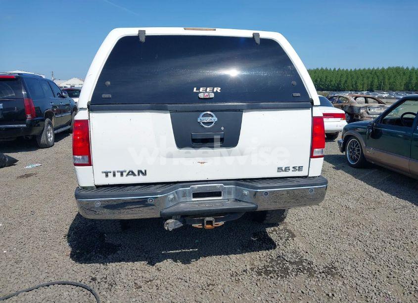 Photo 16 of 2005 Nissan Titan SE (VIN 1N6AA07B65N506688)
