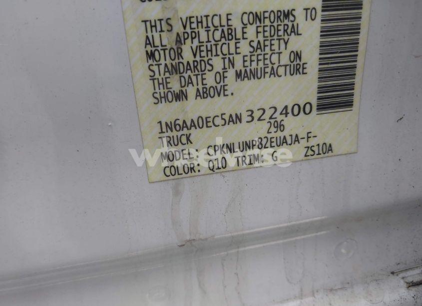 Photo 9 of 2010 Nissan Titan PRO-4X (VIN 1N6AA0EC5AN322400)