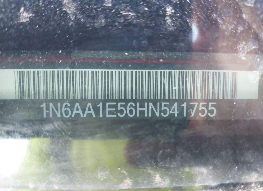 Photo 9 of 2017 Nissan Titan PRO-4X (VIN 1N6AA1E56HN541755)