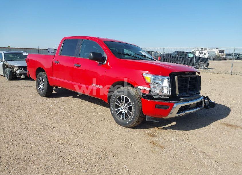 2022 Nissan Titan SV 4X4 (VIN 1N6AA1EC5NN104856) main photo