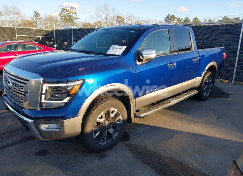 Photo 2 of 2020 Nissan Titan PLATINUM RESERVE 4X4 (VIN 1N6AA1ED0LN500358)