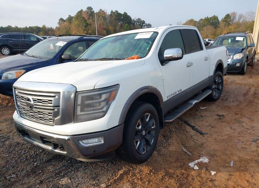 Photo 2 of 2020 Nissan Titan PLATINUM RESERVE 4X4 (VIN 1N6AA1ED4LN507569)