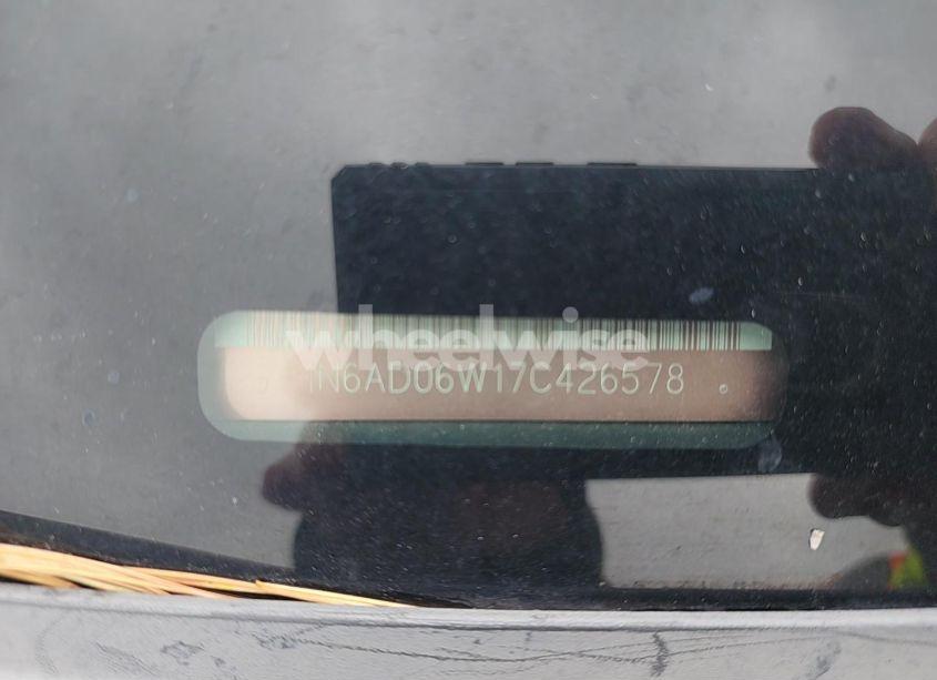 Photo 9 of 2007 Nissan Frontier SE (VIN 1N6AD06W17C426578)