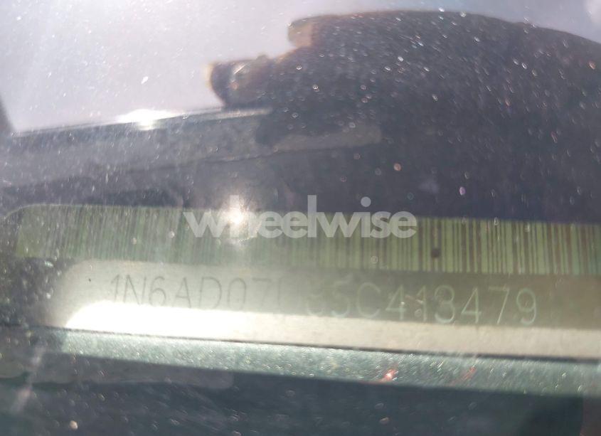 Photo 9 of 2005 Nissan Frontier LE (VIN 1N6AD07U85C413479)