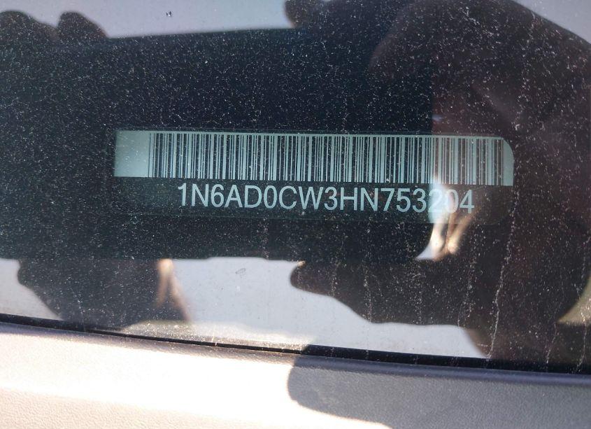 Photo 9 of 2017 Nissan Frontier PRO-4X/SV (VIN 1N6AD0CW3HN753204)