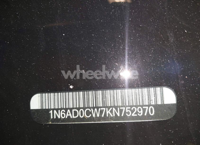 Photo 17 of 2019 Nissan Frontier SV (VIN 1N6AD0CW7KN752970)