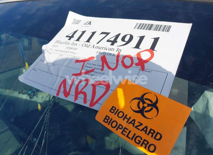 Photo 15 of 2019 Nissan Frontier SV (VIN 1N6AD0ER1KN774163)