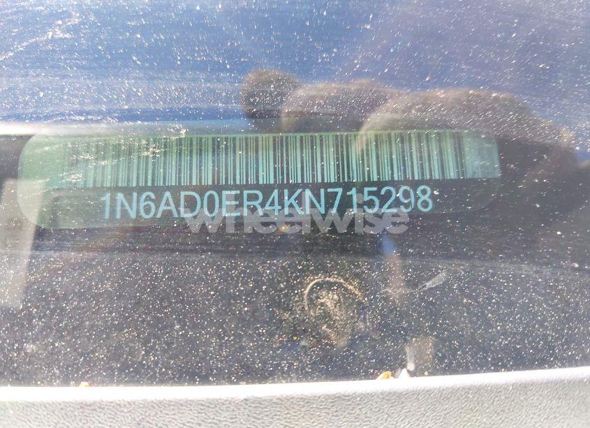 Photo 9 of 2019 Nissan Frontier SV (VIN 1N6AD0ER4KN715298)