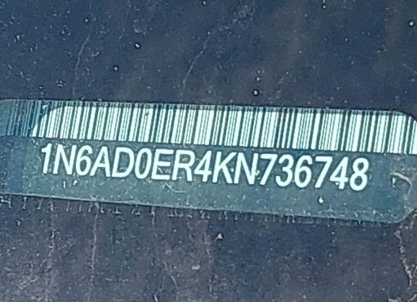 Photo 9 of 2019 Nissan Frontier SV (VIN 1N6AD0ER4KN736748)