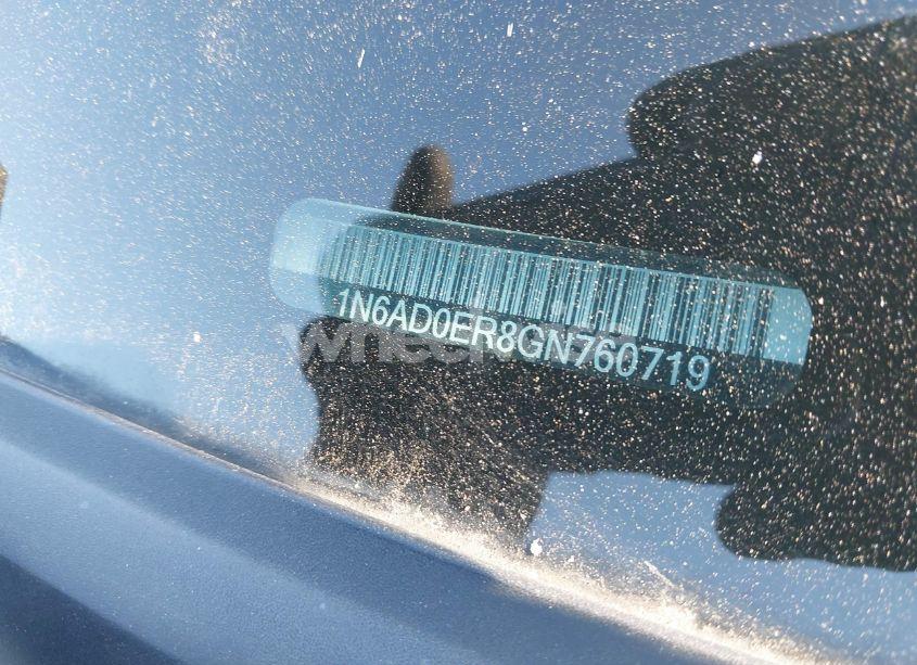 Photo 9 of 2016 Nissan Frontier DESERT RUNNER/S/SL/SV (VIN 1N6AD0ER8GN760719)