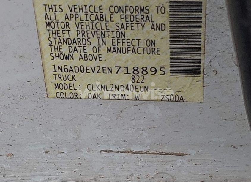 Photo 9 of 2014 Nissan Frontier SV (VIN 1N6AD0EV2EN718895)