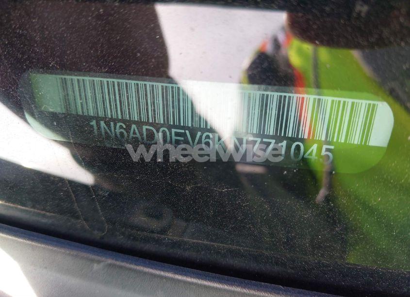 Photo 9 of 2019 Nissan Frontier (VIN 1N6AD0EV6KN771045)