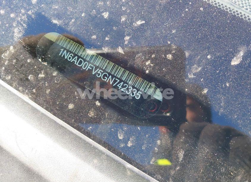 Photo 9 of 2016 Nissan Frontier SV (VIN 1N6AD0FV5GN742335)