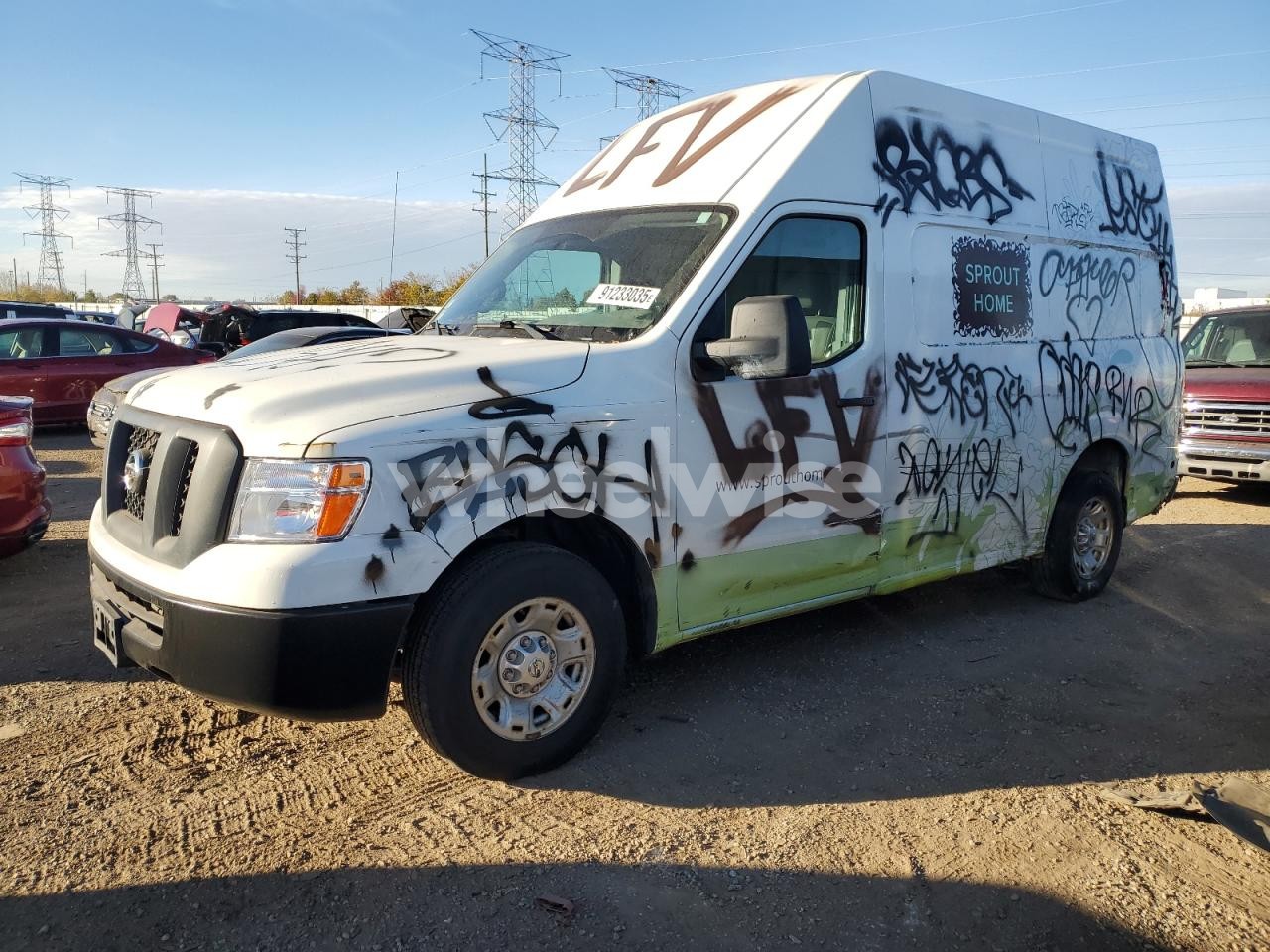 2013 NISSAN NV 2500 DELIVERY VAN (VIN 1N6AF0LX9DN110935) main photo