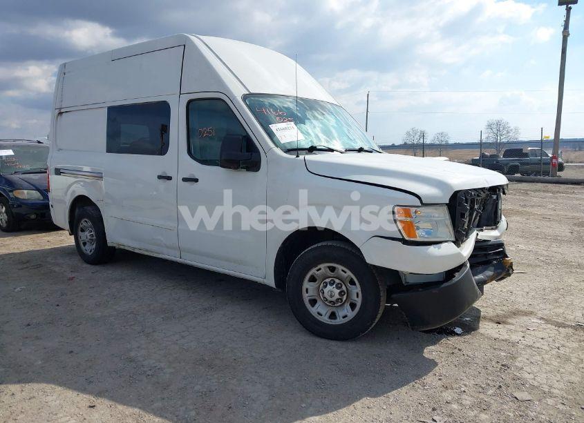 2012 Nissan Nv 2500 NV2500 HD S V8 (VIN 1N6AF0LY3CN102465) main photo