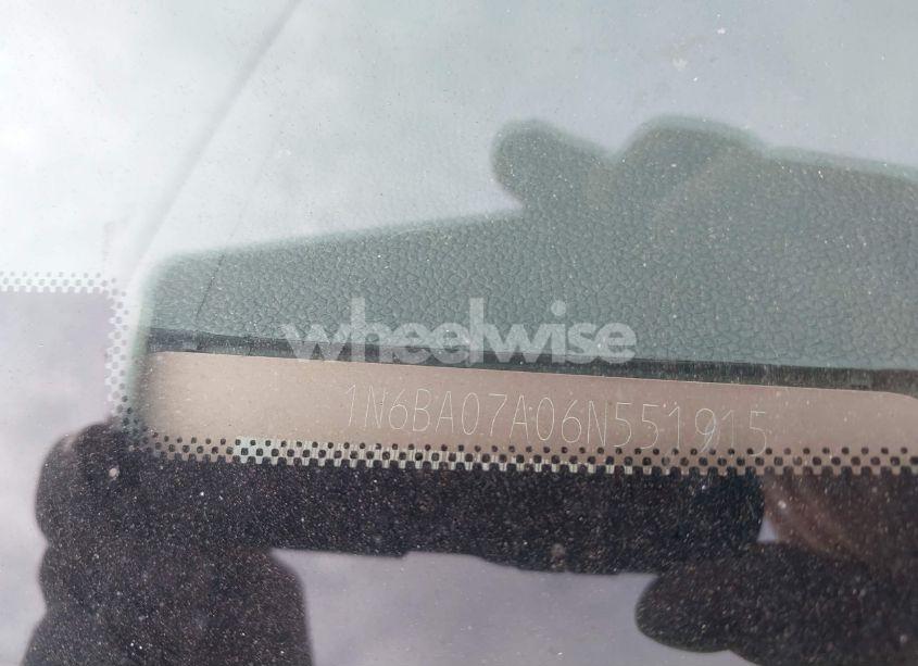 Photo 9 of 2006 Nissan Titan XE (VIN 1N6BA07A06N551915)