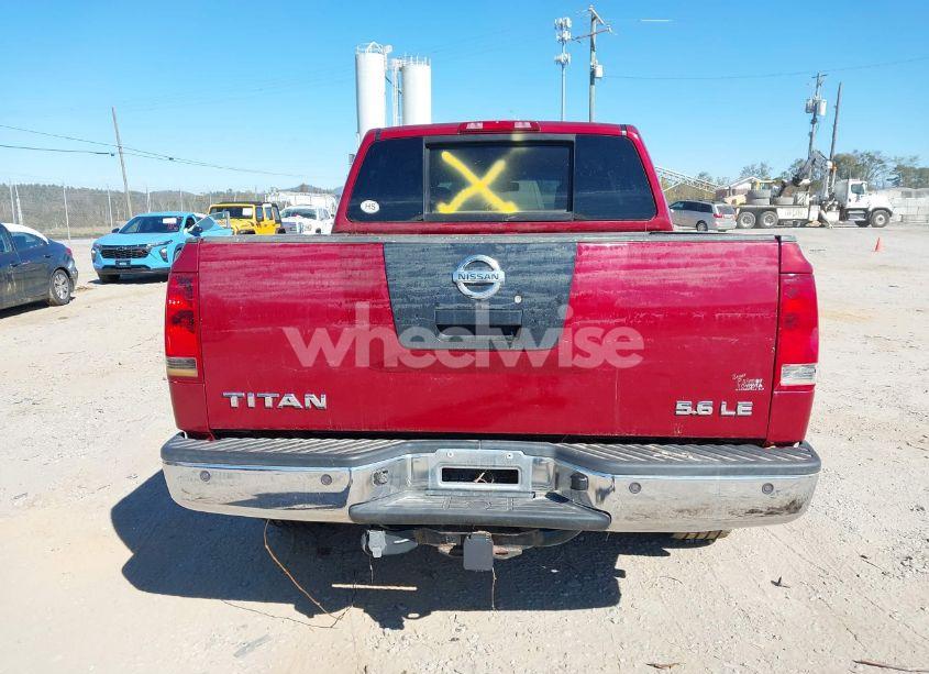 Photo 15 of 2006 Nissan Titan LE (VIN 1N6BA07B76N549989)