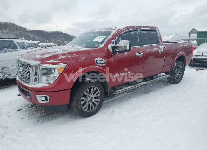 Photo 2 of 2016 Nissan Titan XD PLATINUM RESERVE DIESEL (VIN 1N6BA1F43GN500511)