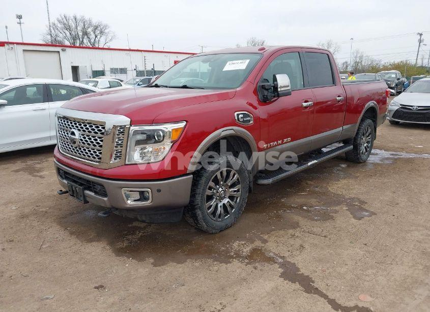 Photo 2 of 2016 Nissan Titan XD PLATINUM RESERVE DIESEL (VIN 1N6BA1F48GN507244)